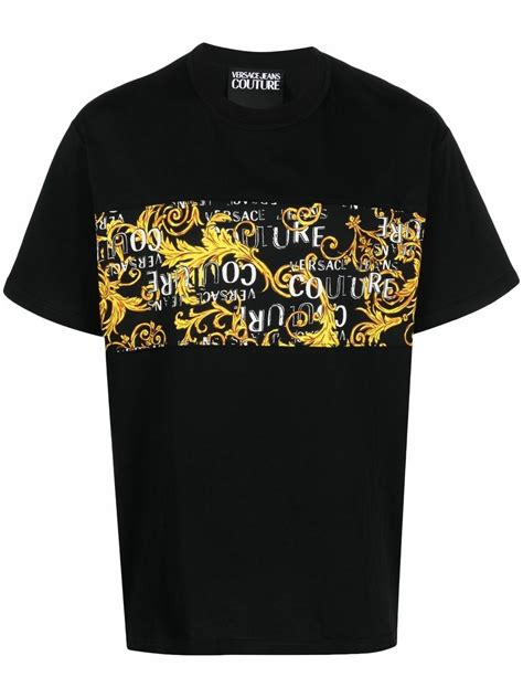 versace jeans couture logo t shirt